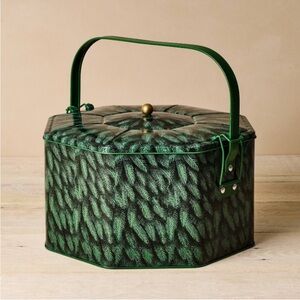 Metal Cookie Box Octagonal Transporter - John Derian for Target 2025